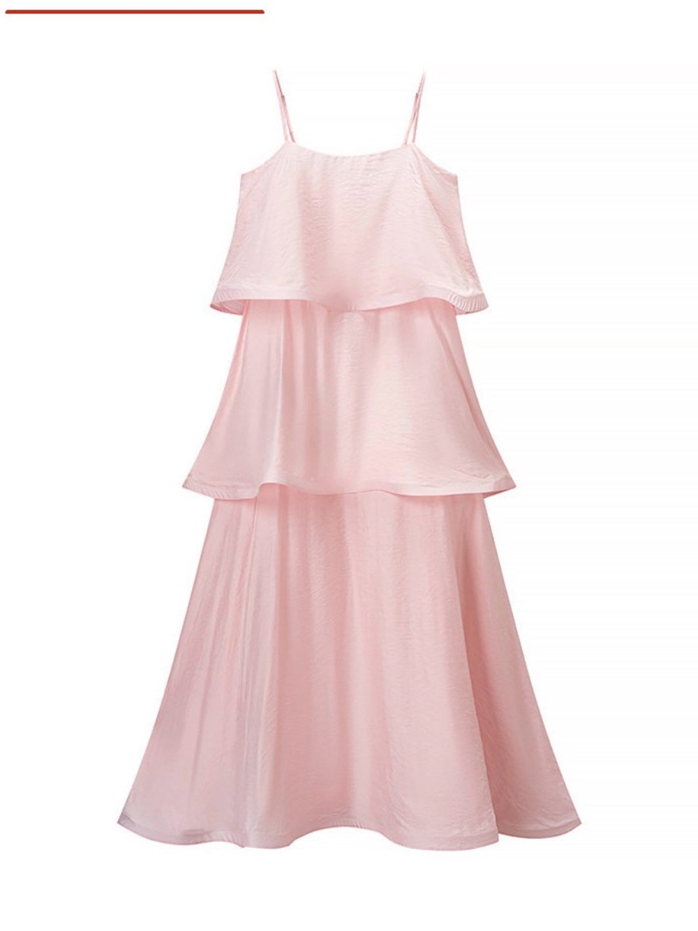 A Classy Chic Boutique Pale Pink Spaghetti Strap Dress - Picture 7 of 16